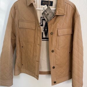 Pendleton Tan Quilted Women’s Jacket